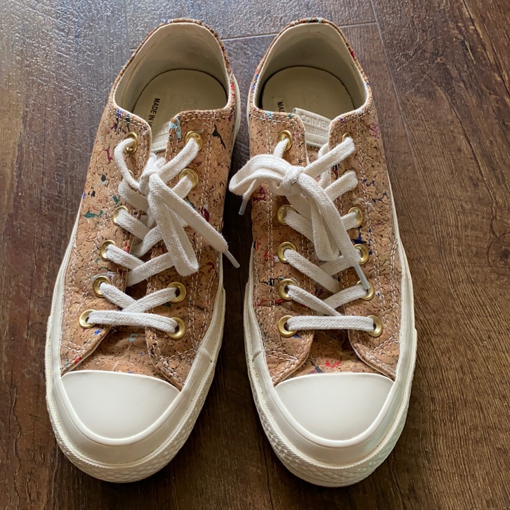 converse premium collection rare pattern beige